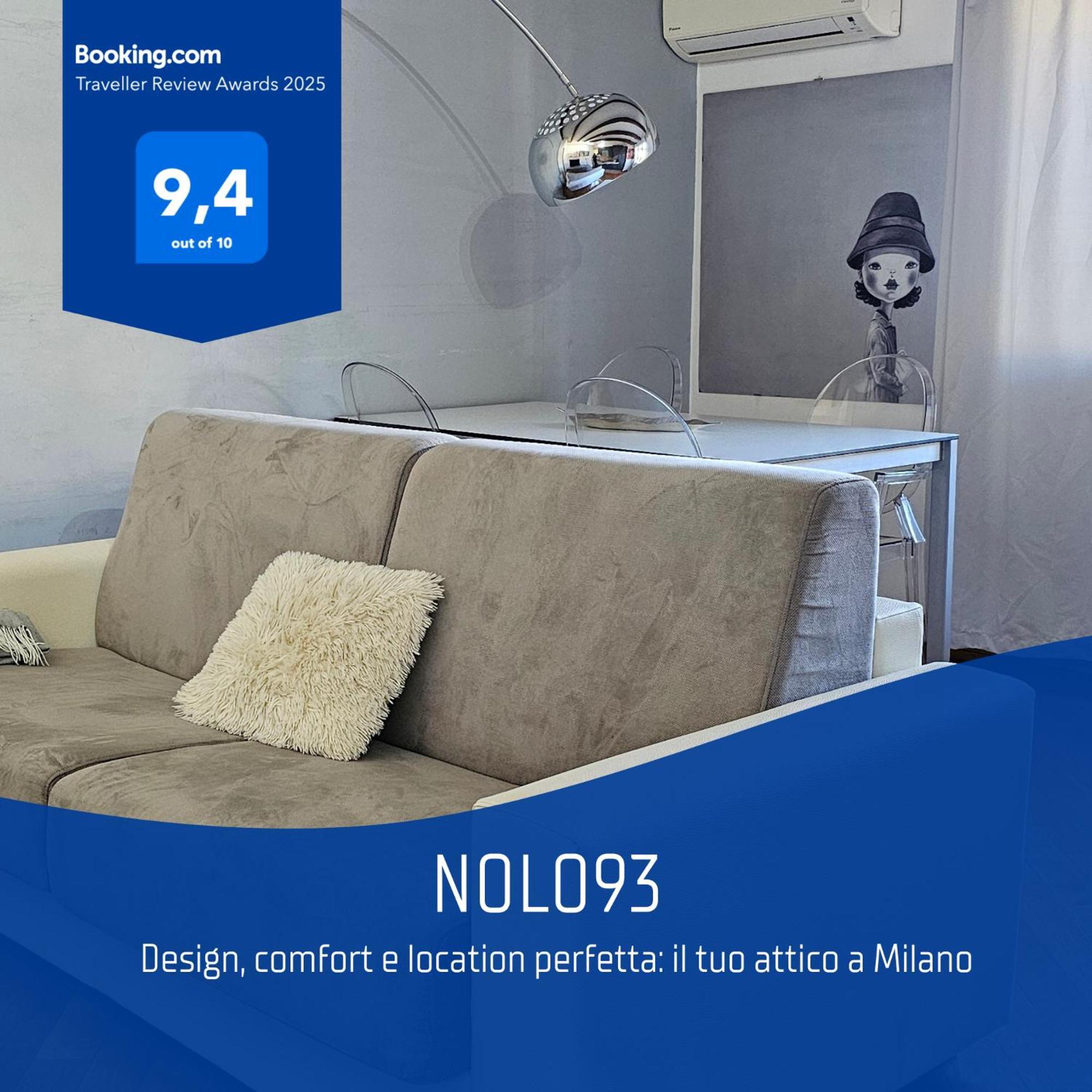 Appartement Nolo93 Attic Right In Front Of The Metro Station To Duomo *